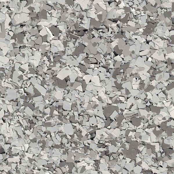 Fog color concrete coated